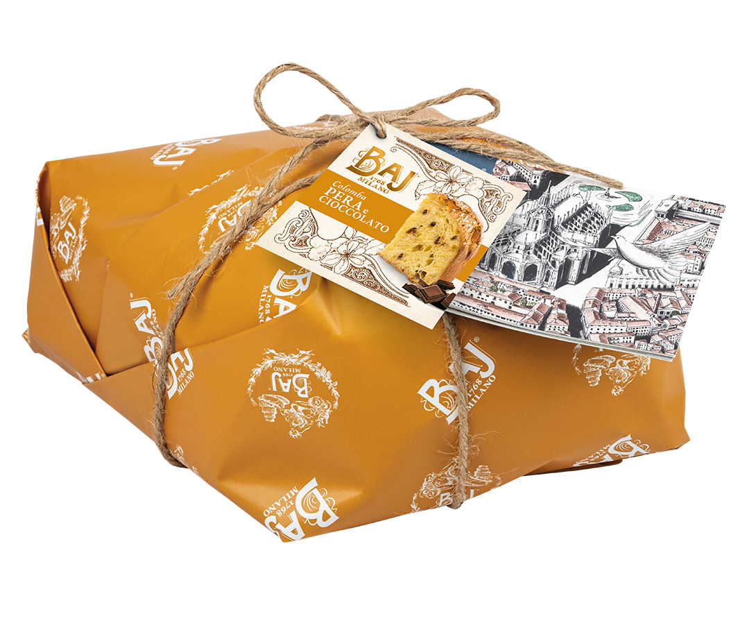 COLOMBA PERA E CIOCCOLATO INCARTO